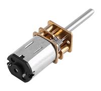 DC 12V Motoriduttore con Riduzione Velocità con Albero di Uscita Prolungato per Giocattolo DIY 100/200/2000RPM(12V 200RPM)