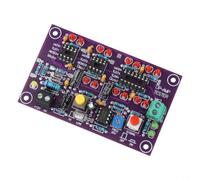 DC 12V Op Amp Circuito con display a LED rosso verde | I LED rosso/verde mostrano una risposta a 200 kHz o 10 Hz, identifica i limiti di velocità di rottura