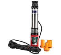 DC 12V Pompa Sommergibile, Pompa Sommersa per Pozzi Profondi Pompa Dell'acqua a Singola Aspirazione con Filo da 2PI10 Metri Pompa Elettronica per Acqua Pulita per Acquario/Fontana/Stagno di Pesce