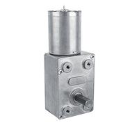 DC 12V Riduttore Reversibile Motore Elettrico Turbina ad Alta Coppia Riduttore a Vite Senza Fine (40RPM)