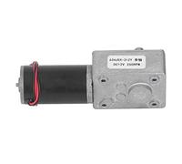 DC 12V Self Locking Helical Gear Motor | Single Shaft Electric Reduction Motor 634JSX 31ZY | Metal Turbine Gear for Automation Equipment/Robots/Security Systems (250RPM)
