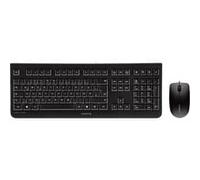 CHERRY JD-0800DE - Combinazione tastiera/mouse, USB, nero