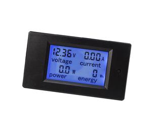 DC 20A LCD digitale Voltmetro Amperometro Potenza Energy Meter Monitor 6.5V-100V