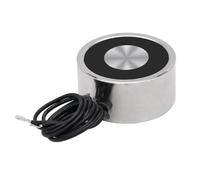 DC 24 V 250 N 50 lbs/25 kg di aspirazione che tiene ventosa rotonda magnete elettrico solenoide cilindro di sollevamento elettromagnete 40 x 20 mm