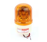 Dc 24V 10W Industriale Rotante Luce Avvertimento Faro Lampada Arancio