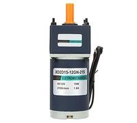DC 24V 15W Gear Motor | Permanent Magnet Adjustable Speed 3200 RPM | High Output Motor for Automatic Machinery/Food Equipment/Packaging Systems | XD2D15-24GN - 32S Model (Speed reduction