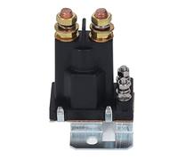 DC 24V 500A High Current Relay with Brass Coil, Double Battery Isolator for Fast Motor Start, Rustproof Stainless Steel Body, Ideal for ATV, Lawn Mowers, Snowmobiles (Long Term)