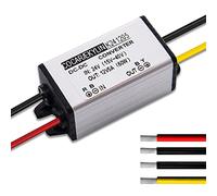 DC 24v a 12v Convertitore, Cocar Step-down 5A 60W Trasformatore Convertitore Adattatore Alimentazione del Regolatore per Heavy Duty Auto Camion Veicolo Solar System, ecc.(Accetta DC15-40V Ingressi)