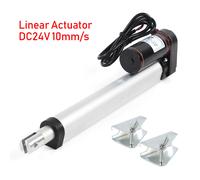 DC 24V Attuatore Lineare Elettrico Attuatore di Movimento Lineare Motore 200mm 24V 5mm/s DC Max Lift 1500N A Basso Rumore 330LBS