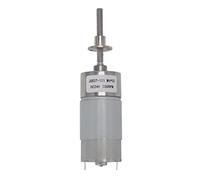 DC 24V Self Securing Helical Gear Motor | High Torsion Speed Reduction Motor with Flange M6x50mm | Automation Equipment/Robots/Automotive Applications (200RPM)