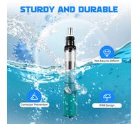 DC 24V Sommergibile Pompa di alimentazione solare esterna Pozzo Profondo 320W