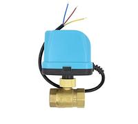 DC 24v valvole motorizzate 2 vie 1/2 3/4 1 1-1/4 1-1/2 pollice valvola a sfera motorizzata elettrovalvola 24v 3/4 irrigazione (DN25 (1"))