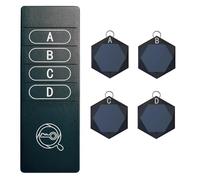 DC 2V-3.6V Key Finder Locator 75-85DB Beep Sound & Flash 30-50M Campo di lavoro Wireless Anti Perso Telefono Animali Tracker