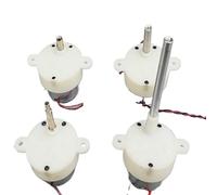 DC 3-9V 2.5-11RPM Bassa velocità Micro Serie 300 Motoriduttore Coppia Elevata CW CCW Piccolo Mute Riduttore in Plastica Inversione(Item 2)
