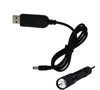 DC 5.5mm Power Cable - USB Charging Lead, Multi-Device Connector Cord, Compatible with Camera, Keyboard, Flashlight | Portable Adapter, Desktop Electronics Tool, Travel Charging Solution, Mobile