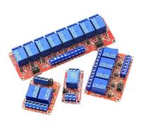 DC 5 V 12 24 1 2 4 6 Schermatura Scheda modulo relè a 8 canali con accoppiatore Ottico/Trigger di Livello Alto e Basso for Pi(4 Channel 5V)