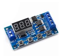 DC 5 V-36 V Trigger Ciclo Ritardo Interruttore del timer Accendere il modulo relè con display a LED Modulo timer regolabile