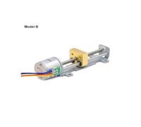 DC 5V/12V 15mm/20mm Stepper Stepping electronic starter A 35mm Stroke Stroke Linear Screw Nut Slider 2-phase 4-wire EFDSVUHE(B 55mm Stroke)