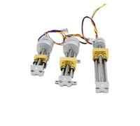 DC 5V/12V 15mm/20mm Stepper Stepping Motor 22mm/35mm/55mm/80mm Stroke Lead Linear Screw Nut Slider 2-phase 4-wire DIY 3D Printer(D 22mm Stroke)