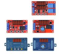 DC 5V 12V 24V 10A Modulo relè di ritardo regolabile 32 modalità LED Digital Timming Trigger Timer Interruttore controllo Ciclo impulsi 1Pcs