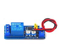 DC 5V 12V 24V Relè di temporizzazione a ciclo infinito Controllo timer Modulo interruttore loop ON-Off Doppio regolabile 0~120 minuti(24v)