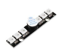 DC 5V 1x6 modulo LED WS2812B striscia flessibile scheda flash