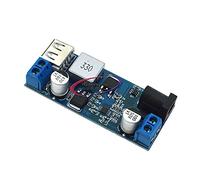 DC 6 V 9 12 V 24 V a DC 5 V 5 A Buck Converter Module, 9-36 V a USB 5 V Trasformatore Doppia Uscita Regolatore di Tensione Scheda