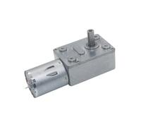 DC 6V 12V 24V JGY370 Large Torque Metal Turbine Worm Gear electronic starter Self-locking Force Strong 2rpm-375rpm Slow Speed electronic starter NWPNLXEA(18RPM,6V)