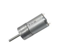 DC 6V 12V 24V Metal Long Shaft Gear electronic starter 25mm Reduction electronic starter Low Speed Small Noise Gearmotor NWPNLXEA(35 RPM,24V)