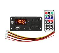 DC 6V-12V Bluetooth 5.0 Modulo Decodificatore MP3 Display Digitale Modulo Ricevitore Audio Wireless a Doppia Decodifica con Telecomando