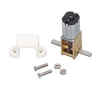 DC 6V 190rpm miniature reduction motor dual axis gear gearbox low speed high torque DC motor suitable for smart cars robots and automated equipment with a quiet and durable design.