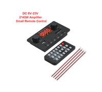 (DC 8V-23V) Scheda decodifica MP3/WAV 2 x 40W, Bluetooth 5.0, amplificatore da 80W, supporto per USB,