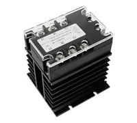 DC-AC 25A 5-32VDC/ 380VAC 3 Phase SSR Solid State Relay Heat Sink, Parti