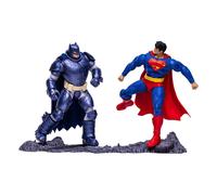 Banpresto Figuras Superman + Armored Batman Multiverse 18 Cm Multicolor