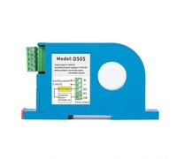 DC Ampere Switch 050A0100A modello con ritardo di spegnimento regolabile, indicatori di azione e montaggio foro passante per applicazioni con sensori DIN (D505-0-30A DC)