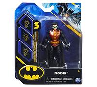 DC Batman 2022 Robin (costume rosso metallico) 10,2 cm Action Figure di Spin Master