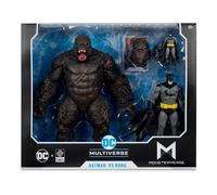 McFarlane Toys - DC Multiverse Batman contro Kong (Justice League contro Godzilla contro Kong) 2 pezzi