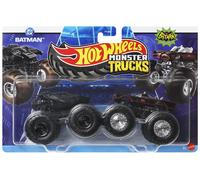 DC BATMAN vs CLASSIC TV 1:64 Hot Wheels Monster Trucks Demolition Doubles
