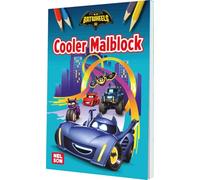 DC Batwheels: Cooler Malblock: Ausmalbilder mit Fahrzeugen und Superhelden ab 4 Jahren