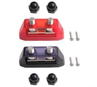 Dc Boat Distribution Block 48v 250a Bus Bar con Dual M8/m10 Studs Applicazioni Solar Rv Power per sistemi compatibili con auto 12v48v (M10)