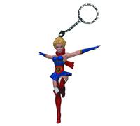 DC Bombshells Supergirl ha progettato un portachiavi unico stilizzato di alta qu