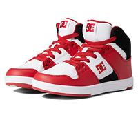 DC Boy's Cure High-Top Elas (Little Kid) White/Red/Black 11 Little Kid M