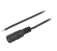 DC.CAB.6000.0150 Cavi DC 55/21 Presa dritta 0,35 mm² nero 1,5 m BQ CA