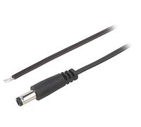 DC.CAB.6200.0150 Cavi DC 55/21 spina dritta 0,35 mm² nero 1,5 m BQ CABL