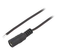 DC.CAB.6400.0200 Cavi DC 55/25 presa dritta 0,35 mm² nero 2 m BQ CABL