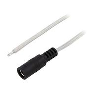DC.CAB.8000.0150 Cavi DC 55/21 Presa dritta 0,5 mm² trasparente BQ CA