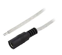 DC.CAB.8000.0500 Cavi DC 55/21 Presa dritta 0,5mm² trasparente 5m BQ