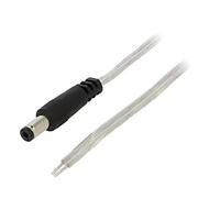 DC.CAB.8200.0300 Cavi DC 55/21 Spina dritta 0,5mm² trasparente3 metriBQ C