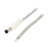 DC.CAB.8210.0150 Cavi DC 55/21 spina dritta 0,5mm² trasparente 1,5m BQ