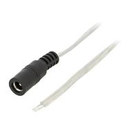 DC.CAB.8400.0150 Cavi DC 55/25 presa dritta 0,5 mm² trasparente BQ CA